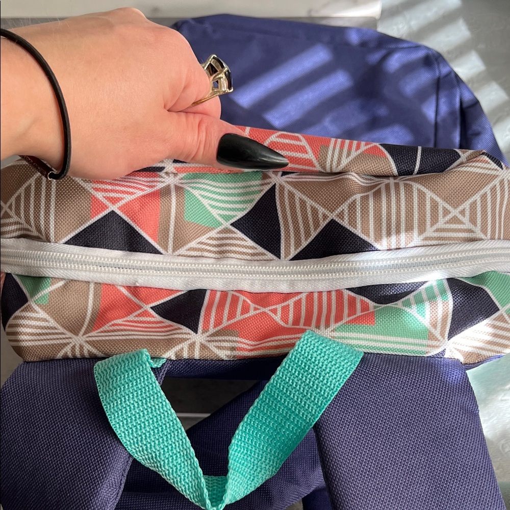 Source Unknown Geometric Multicolor Backpack - image 7